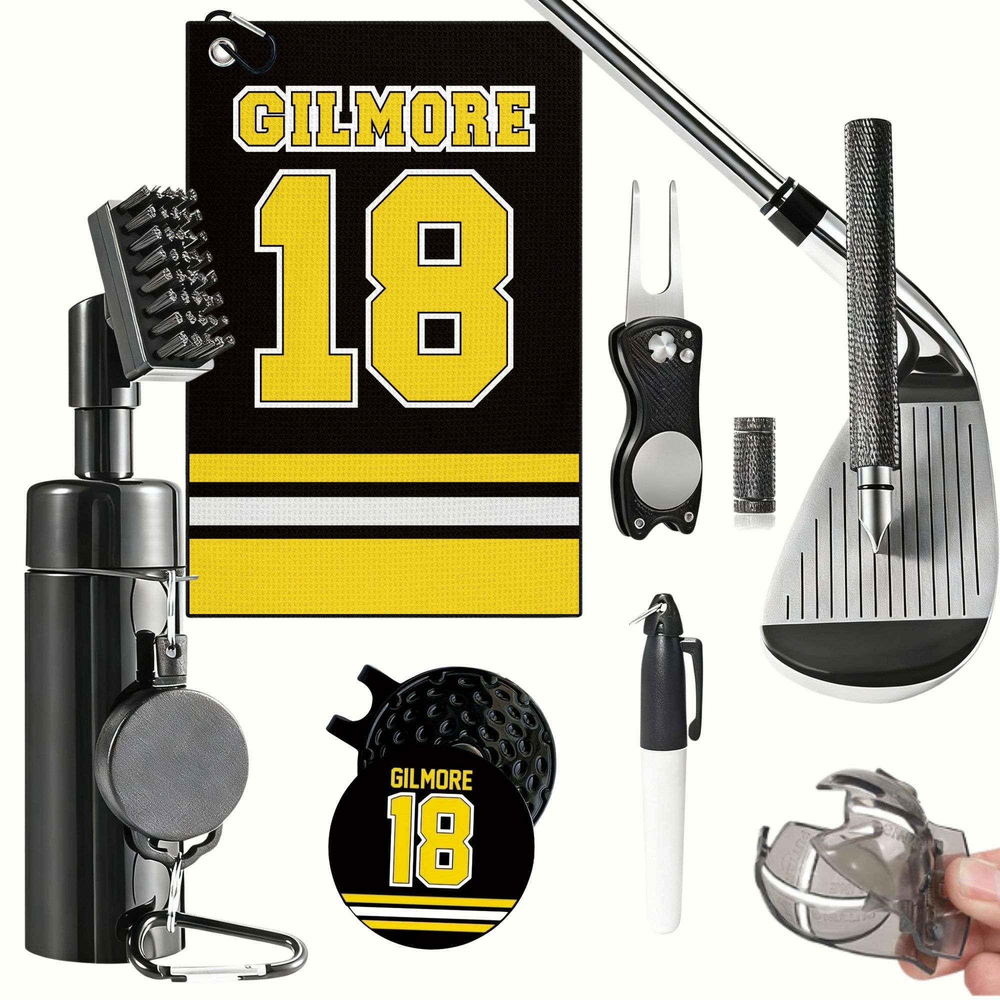 Golf Club Cleaning Kit with Go – обзор и цена Divot Repair Tool