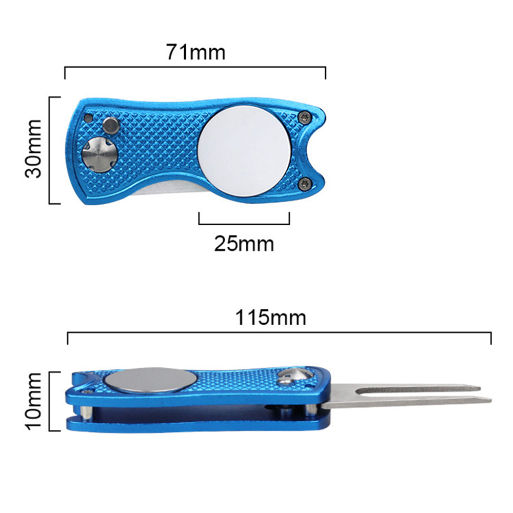 1 Pcs Multi Color Switchblade  – обзор и цена Divot Repair Tool