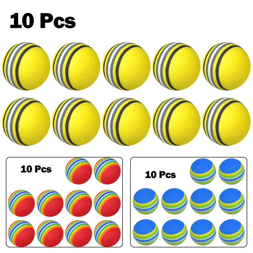 10Pcs 35mm Golf Practice Foam  – обзор и цена Golf Exercise Equipment