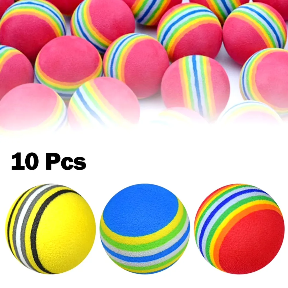 10Pcs 35mm Golf Practice Foam  – обзор и цена Golf Exercise Equipment