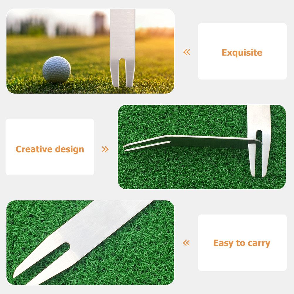 2Pcs Golf Divot Repair Fork Li – обзор и цена Divot Repair Tool